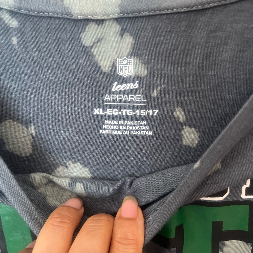 New York Jets Tie-Dye crop T-shirt XLarge - Picture 3 of 5